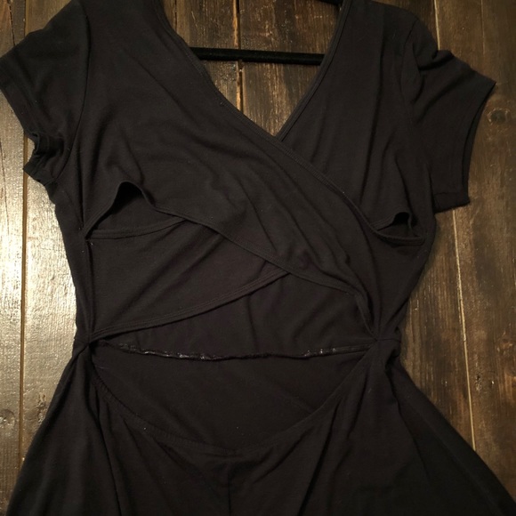 Rue21 Black Cut Out Back Dress - Picture 4 of 4